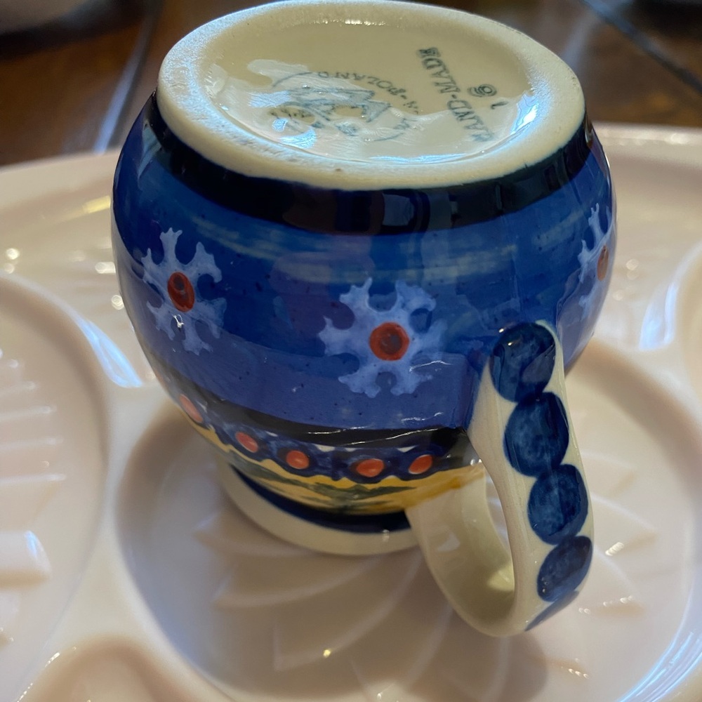 Wiza Polish Hand Made/Painter Small Christmas Jug. It’s in perfect condition. - Picture 9 of 11